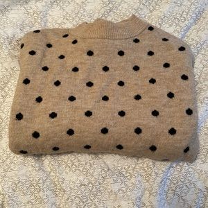 H&M polka dot sweater